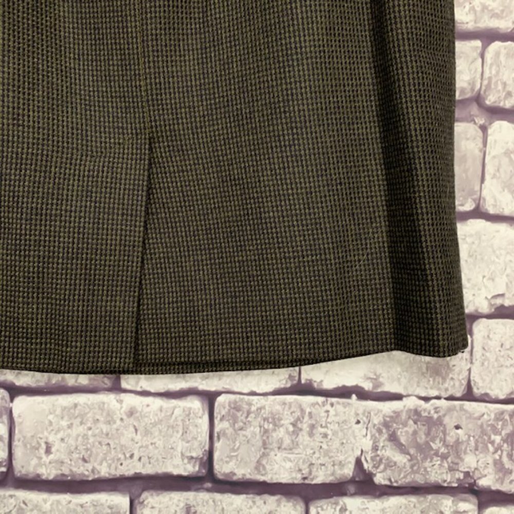Rena Rowan Houndstooth Fully Lined Skirt Size 14 - Picture 7 of 8